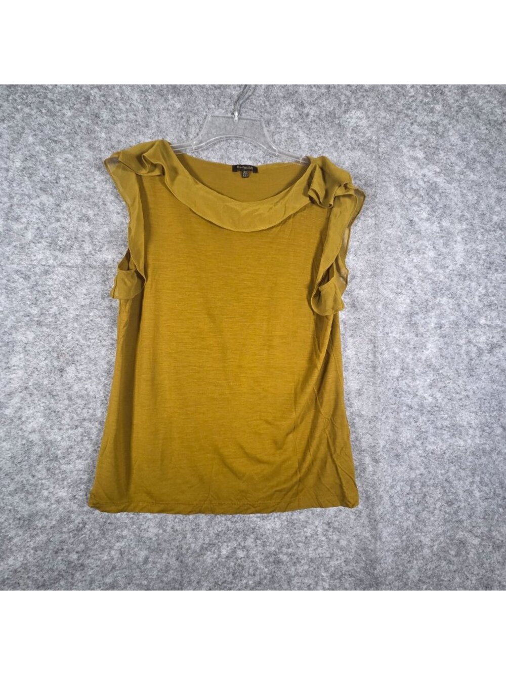 Mossimo Dutti Women's Short Sleeve Top Olive Size M